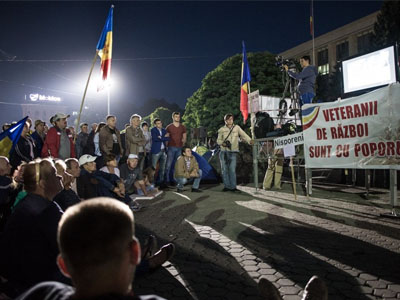 Митинг в Кишеневе