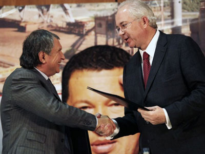 Дефолт в Венесуэле «Роснефть» не пугает 