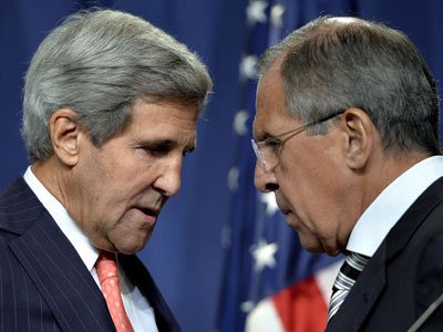 Сергей Лавров и Джон Керри