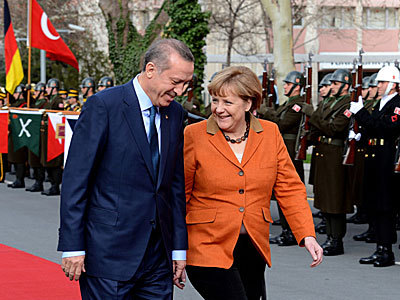 Ангела Меркель и Реджеп Эрдоган