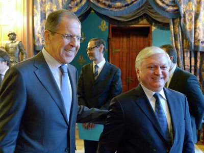 Сергей Лавров и Эдвард Налбандян