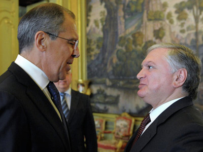 Сергей Лавров и Эдвард Налбандян