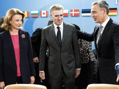 Мило Джуканович и Йенс Столтенберг