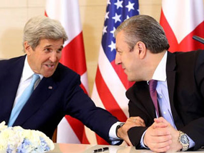 Джон Керри и Георгий Маргелашвили