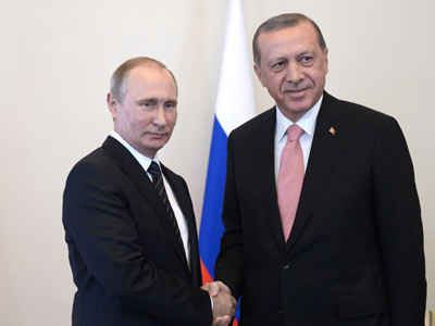 Владимир Путин, Реджеп Эрдоган