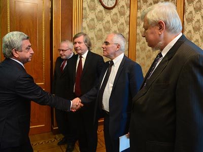 Серж Саргсян, представители ОБСЕ