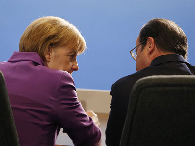 Меркель, Олланд