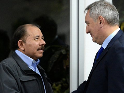 Дмитрий Рогозин, Даниэль Ортега