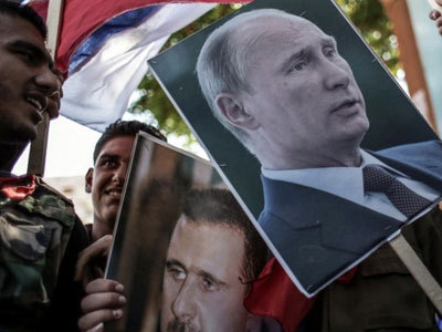 Путин, Асад