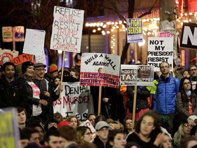 Трамп. Протесты