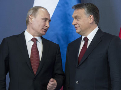 Путин, Орбан