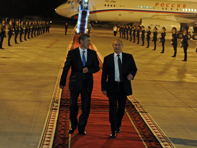 Путин, Атамбаев