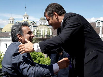 Рафаэль Корреа и Ленин Морено