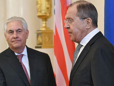 Рекс Тиллерсон и Сергей Лавров