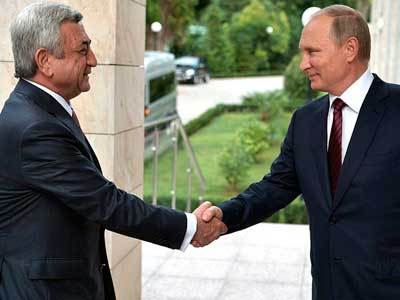 Путин, Саргсян