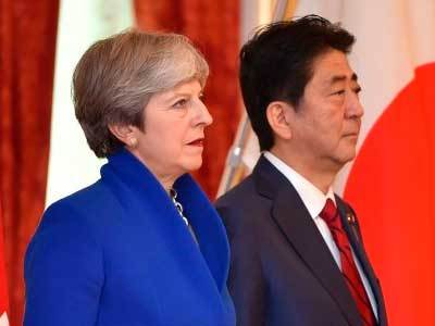 Тереза Мэй и Синдзо Абэ
