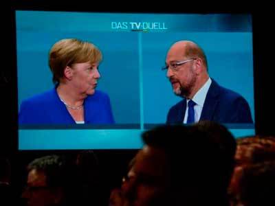 Меркель, Шульц