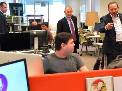 Путин в Яндексе