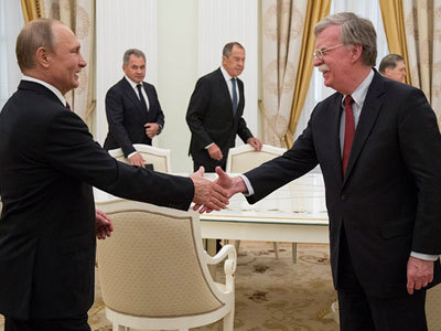 Путин, Болтон