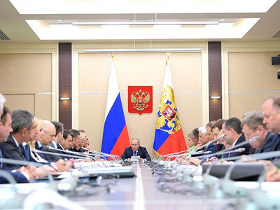 Путин, совещание