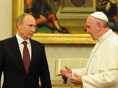 Визит Владимира Путина в Италию