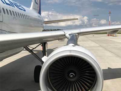 Аварийная посадка самолета в Жуковском