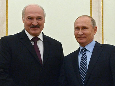 Путин, Лукашенко