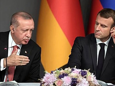 Эрдоган, Макрон